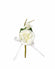 Anstecker Rose mit Blatt und Schleife 11x4,5cm