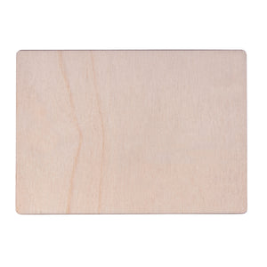 Holz Postkarte Holzpostkarte 14,8x10,5x0,3cm 26 Stück