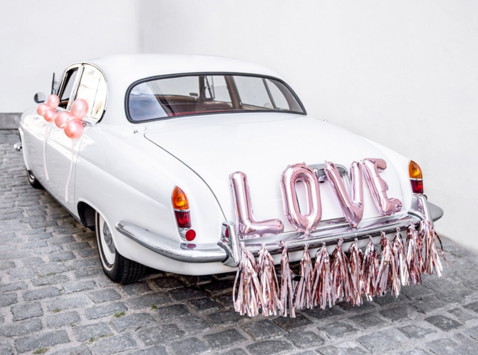 DIY Autodekorations Kit roségold Car Decorations Love