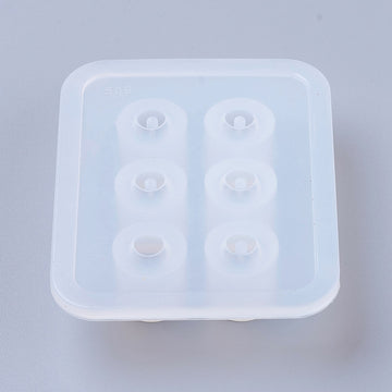 Gießform Silikon Perle oval 8mm