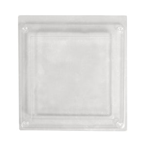 Gießform Quadrat Fliese aus Kunststoff transparent