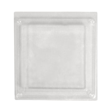 Gießform Quadrat Fliese aus Kunststoff transparent