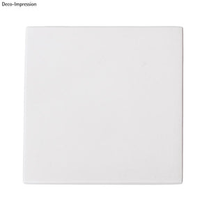 Gießform Quadrat Fliese aus Kunststoff transparent