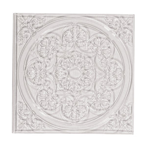 Relief-Eingießplatte Mandala 11x11cm