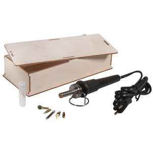 Brandmalkolben-Set Holzbrennstift 220-240c AV/ ca. 50Hz 30W