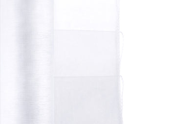 Organza Stoff einfarbig 0,36x9m