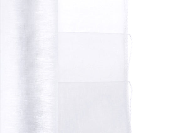 Organza Stoff einfarbig 0,36x9m