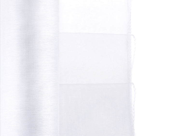 Organzastoff einfarbig 0,36x9m