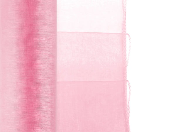 Organza Stoff einfarbig 0,36x9m