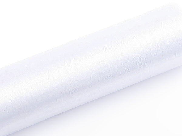 Organza Stoff einfarbig 0,36x9m