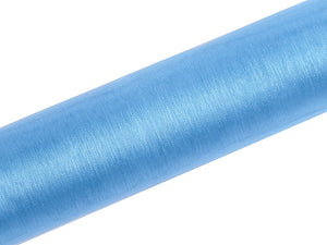 Organza Stoff einfarbig 0,36x9m
