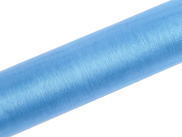 Organza Stoff einfarbig 0,36x9m