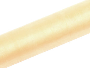 Organza Stoff einfarbig 0,36x9m