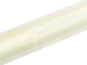 Organza Stoff einfarbig 0,36x9m
