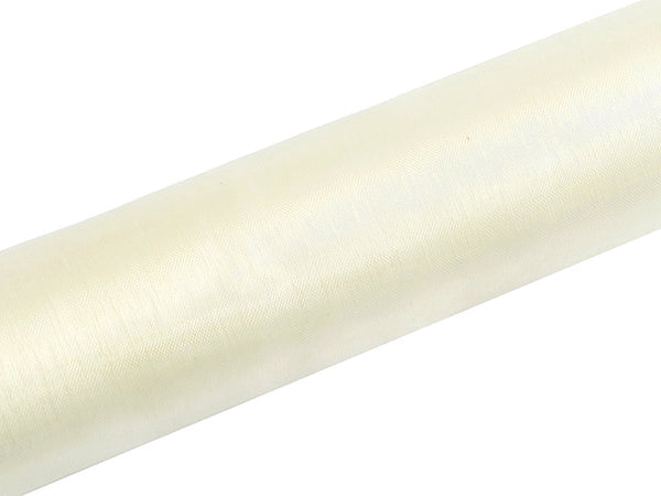 Organza Stoff einfarbig 0,36x9m