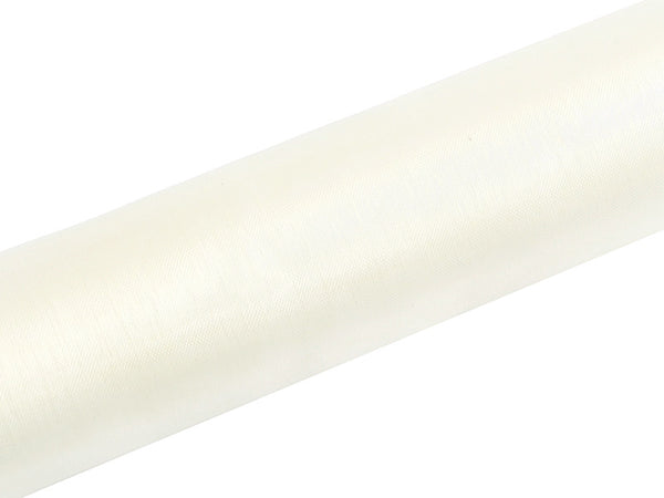 Organza Stoff einfarbig 0,36x9m