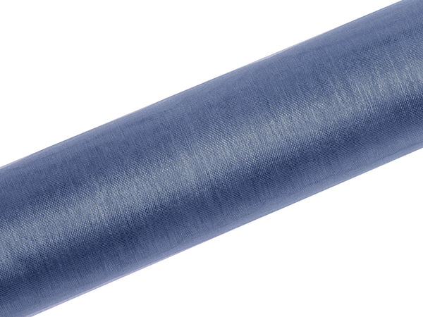Organza Stoff einfarbig 0,36x9m