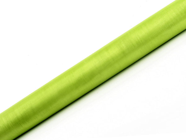 Organza Stoff einfarbig 0,36x9m