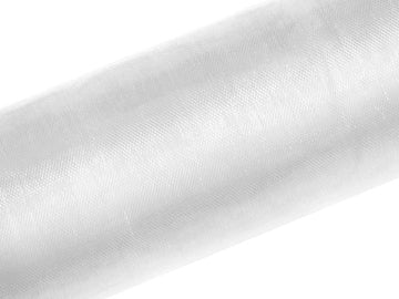 Organza Stoff einfarbig 0,36x9m