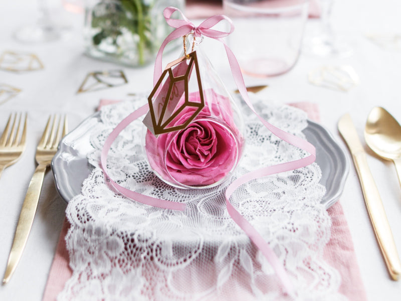 Tischläufer Spitze Spitze gebrochenes weiß 0,45x9m