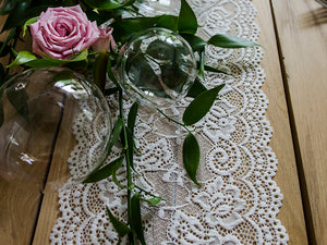 Tischläufer Spitze Lace off-white 0,15x9m