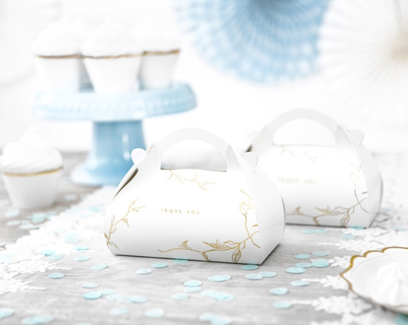 Tortenschachtel Zweige Cake Box Zweige 16x8,5x9,5cm 10 Stk.