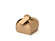 Kraftpapier-Schachtel mit Tags 6x6x5,5cm