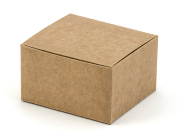 Kraftpapier-Schachtel  6x5,5x3,5cm 10 Stk.