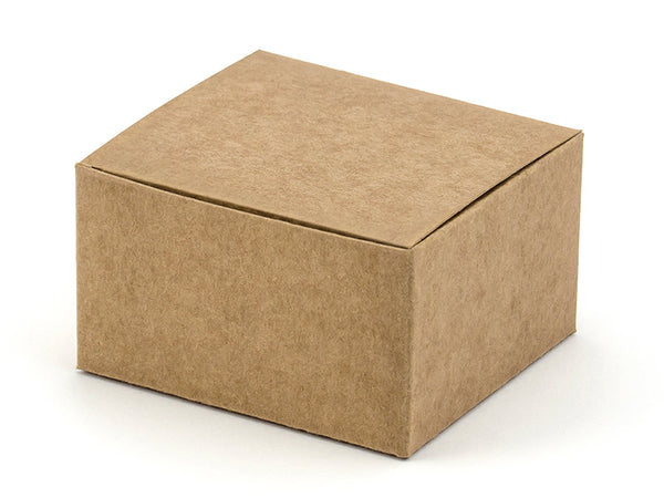 Kraftpapier-Schachtel  6x5,5x3,5cm 10 Stk.