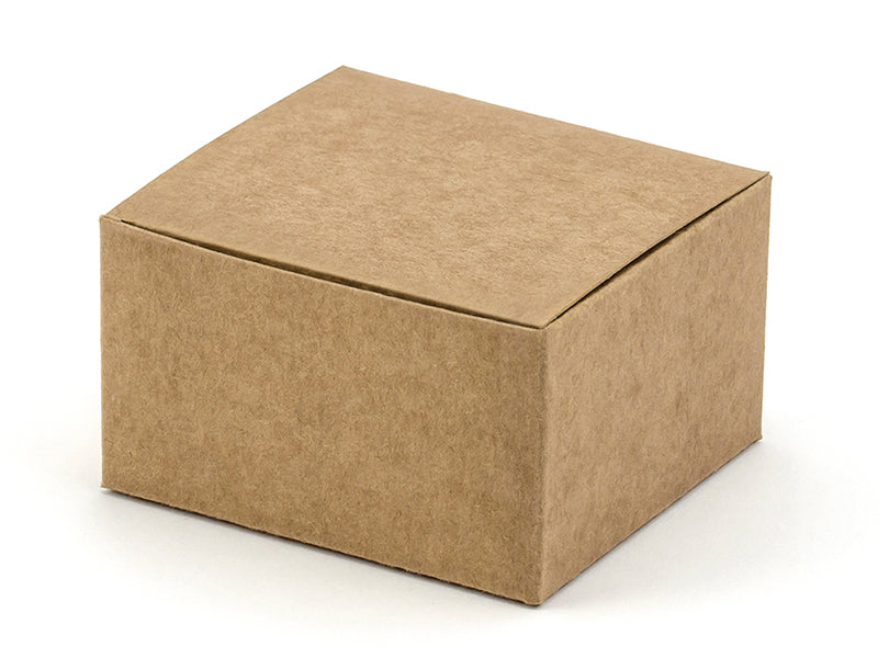 Kraftpapier-Schachtel  6x5,5x3,5cm 10 Stk.