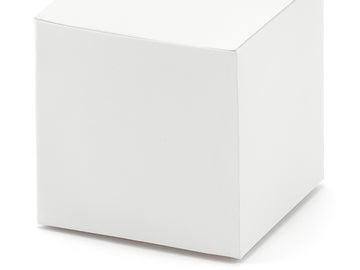 Schachtel weiß quadratisch 5x5x5cm 10 Stk.
