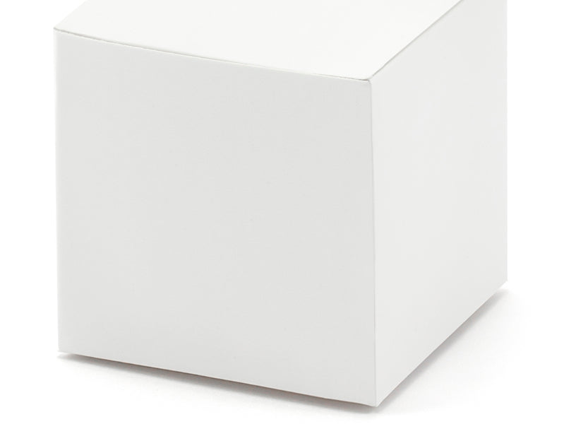 Schachtel weiß quadratisch 5x5x5cm 10 Stk.