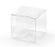 Schachtel transparent quadratisch Square Boxes 5x5x5cm 10 Stk.