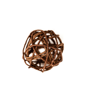 Rebenkugel 2cm braun