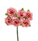Rose rosa 30 mm 6 Stück/Bund