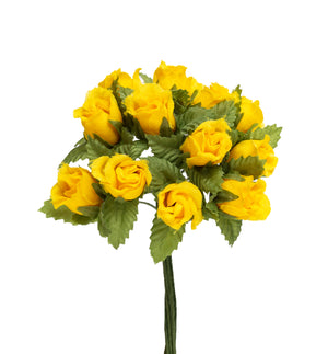 Farmröschen Röschenbund gelb 1,5x10cm 12 Stück/Bd