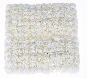 Schaumblumen Kleinblumen Rosen mit Drahtstiel 12 Blüten/Bund