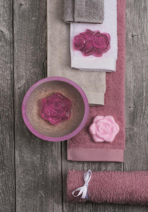 Gießform Rosen 2x86g 1x56g 23,5x18x5cm