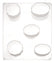 Gießform 10-Eck/oval 23,5x18x5cm 2x56g/54g/56g/66g