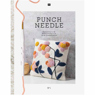 Punch Needle Buch Trend-Sticken in 3D