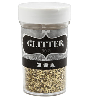 Glimmer Glitzer 1-3mm grob 30g