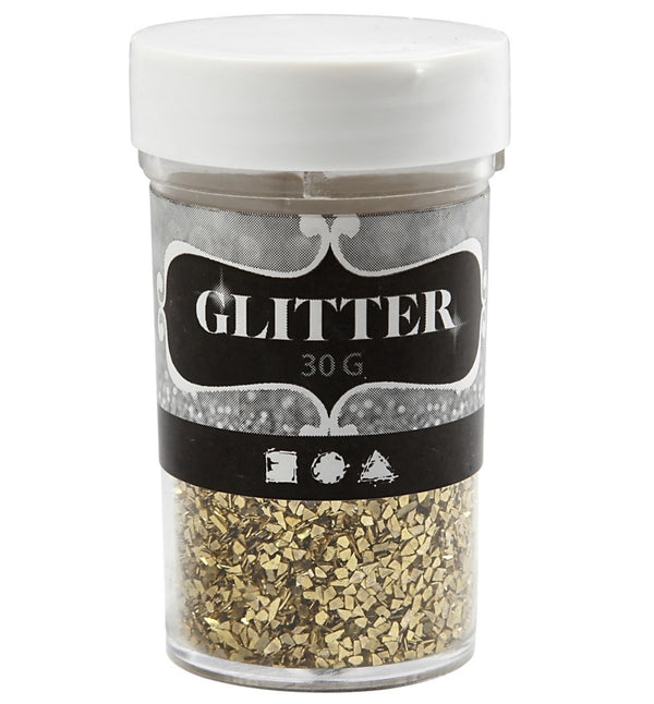 Glimmer Glitzer 1-3mm grob 30g