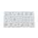 Silikonformen, verschiedene Formen, transparent, 106 x 66 x 6 mm, Innendurchmesser 2–12,5 mm