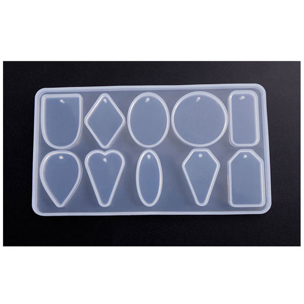 Silicone Moulds Rectangle Clear 169x93mm Innen 1.5~3.7mm