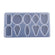 Silicone Moulds Rectangle Clear 169x93mm Innen 1.5~3.7mm