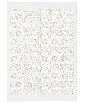 Karton mit Spitze Blatt 10,5x15cm 200g 10Stck. Cardboard Lace