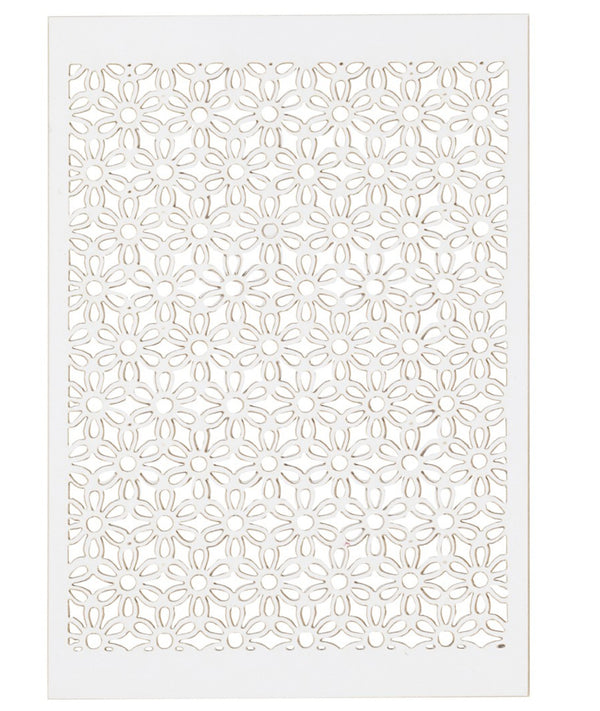 Karton mit Spitze Blatt 10,5x15cm 200g 10Stck. Cardboard Lace