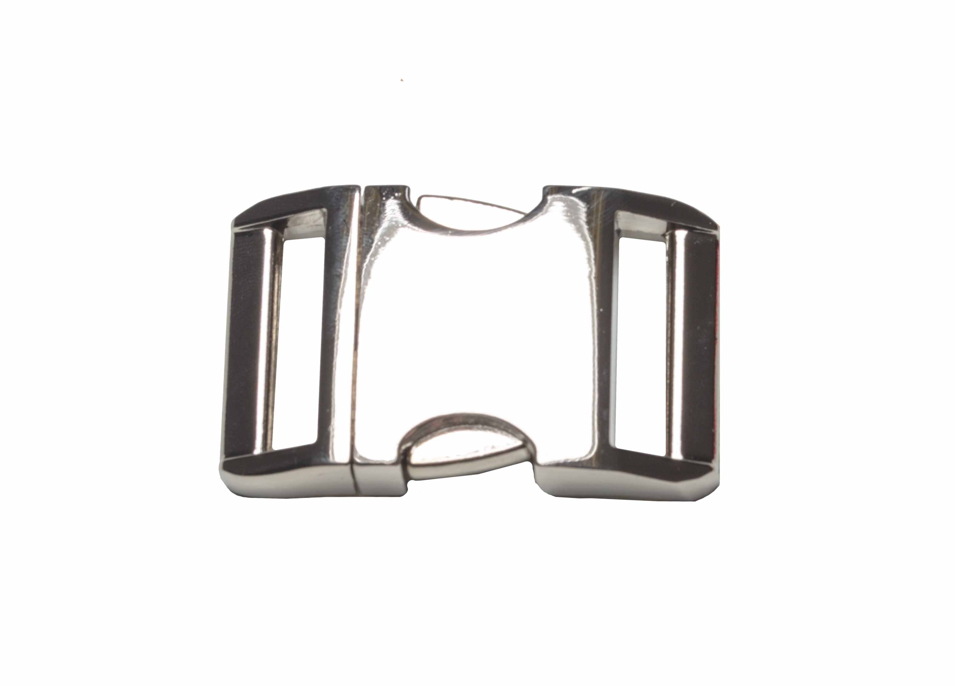 Klickverschluss Steckschnalle 20mm Metall Alu pro Stück