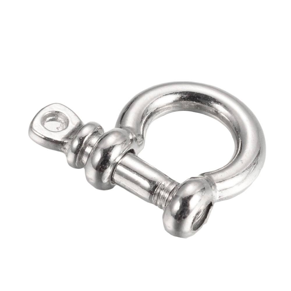 Mini Schäkelverschluss, 20x24x4mm, pro Stück