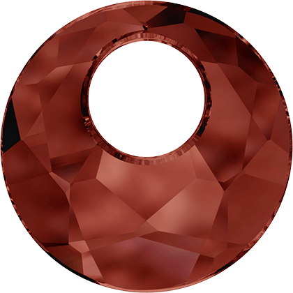 Swarovski Victory Pendant 6041 18mm red magma